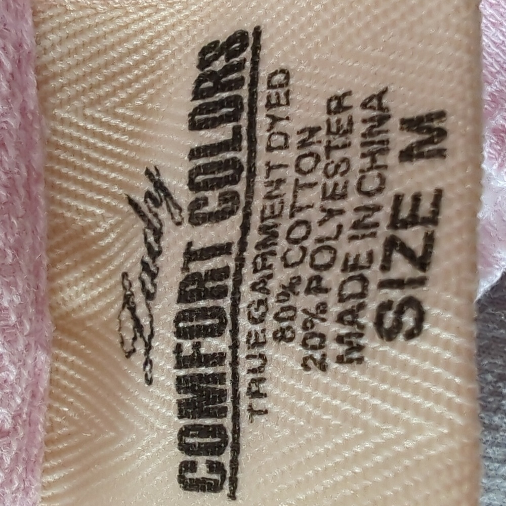 Ladies Snap On Medium Pink Hoodie - Picture 3 of 3